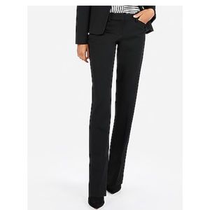 Express low rise straight leg editor pant